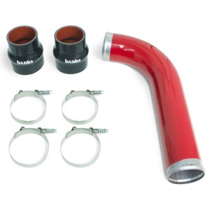 Dodge Ram Intercooler Pipe - Driver Side - Banks Power - Boost Tube Upgrade Kit - Red - `07-`09